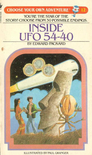 Illustration for article titled Remember Inside UFO 54-40, the Unwinnable "Choose Your Own Adventure"?